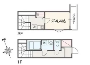 メルラス和泉多摩川【2階】の間取り