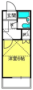 グリーンヒル大成【1階】の間取り