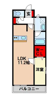 Prevoyance朱雀【2階】の間取り