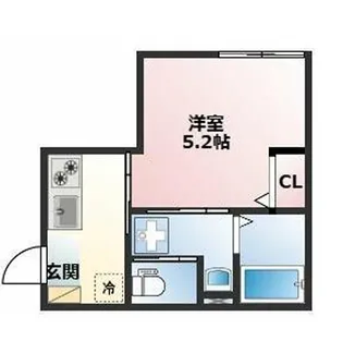 リアル綱島パークテラスB棟【1階】の間取り