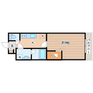 アトラス【3階】の間取り