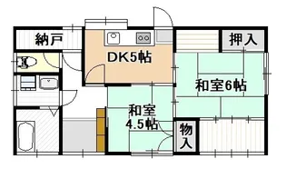 デュオテラス嵐山【1階】の間取り