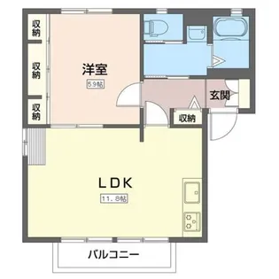 アーバンヒル守谷A【2階】の間取り