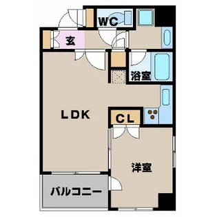 パレステュディオ渋谷ステーションフロント【7階】の間取り