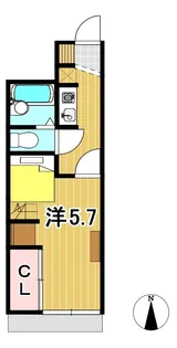 陽崇台III【1階】の間取り