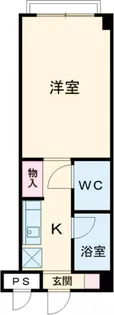 ファミール細野【2階】の間取り
