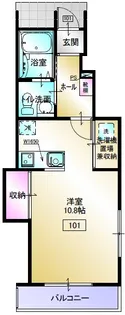 ピュアフォレスト白銀II【1階】の間取り
