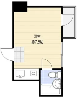 サンパレス新宿【8階】の間取り