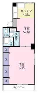 田中ビル【4階】の間取り