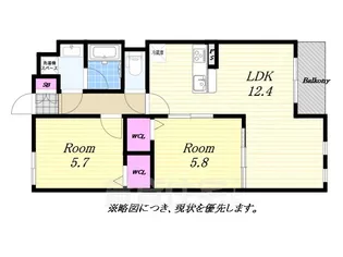 M’s Ring Grande 春日出北【3階】の間取り