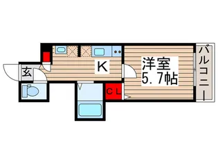 MELDIA二和向台【2階】の間取り