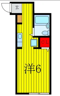 Sフラット【1階】の間取り