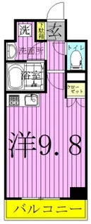 Humanハイム我孫子【10階】の間取り