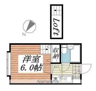 ジュネパレス松戸第90【1階】の間取り
