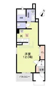 ガーデン目白【1階】の間取り