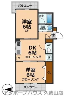 Fコート高井戸【2階】の間取り