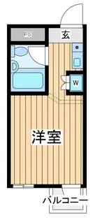 ダイホープラザ川崎【7階】の間取り