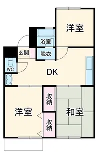 マエザワ第二コーポ【2階】の間取り