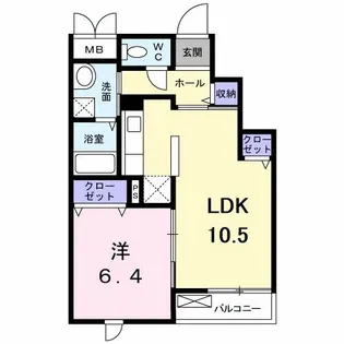 グランドソレーユ【3階】の間取り