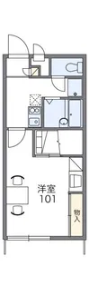 レオパレス海誠【1階】の間取り