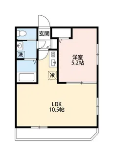 Vita Felice東尾久【3階】の間取り