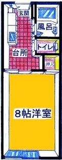 ジュネス小澤【1階】の間取り