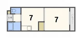 ラ・フォーレ新札幌【2階】の間取り
