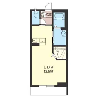 シャーメゾンYOUII【1階】の間取り