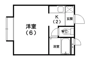 プログレスヤシロ南【2階】の間取り