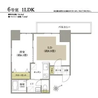 ベイコート小樽オーシャンヒルズ【13階】の間取り