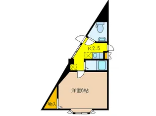 サンアイ蛍池II【2階】の間取り