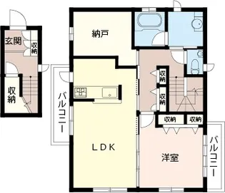 Le ciel【2階】の間取り