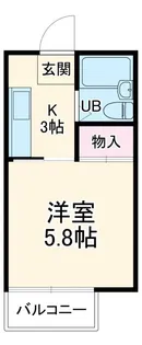パークヒルズ【2階】の間取り
