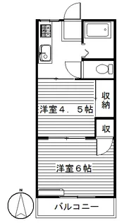 プリマヴェーラ【1階】の間取り
