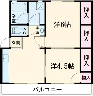 大吉マンション【3階】の間取り