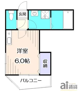 東京都清瀬市竹丘2【アパート】の間取り