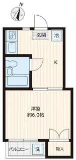メゾンボヌール【2階】の間取り