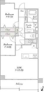 東京都文京区本郷1【マンション】の間取り