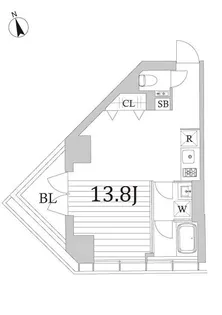 GranDuo上馬【3階】の間取り