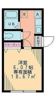 モデュロール豪徳寺【3階】の間取り