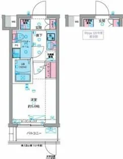 GENOVIA天王台【5階】の間取り