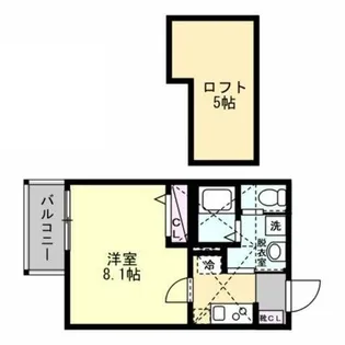 ベイルーム本厚木旭町【3階】の間取り