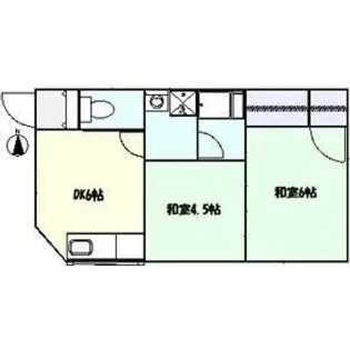小木曽荘【2階】の間取り