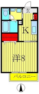クレスト・ドミール【2階】の間取り