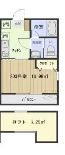 コーラルコート秋津壱番館【2階】の間取り