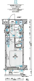 メインステージ板橋志村II【4階】の間取り
