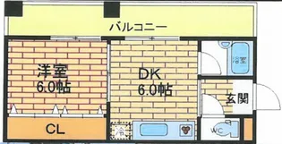 エルムハイツ【4階】の間取り