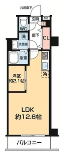 ARCOBALENO DAISHIMAE【2階】の間取り
