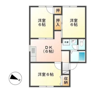 ルミナーレ【1階】の間取り