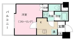 Wist新宿【5階】の間取り
